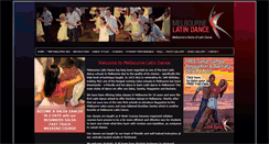 Desktop Screenshot of melbournelatindance.com.au
